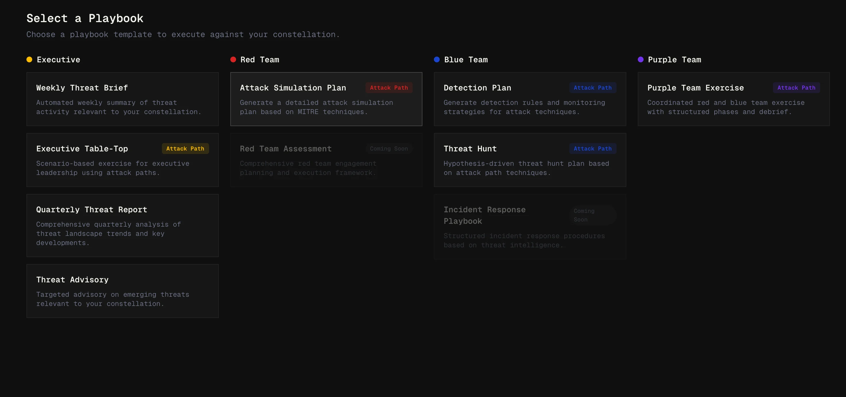 Execution playbooks generated from real adversary tradecraft